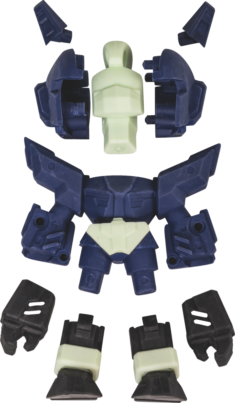 Suddgummi Robot Heroes 3D