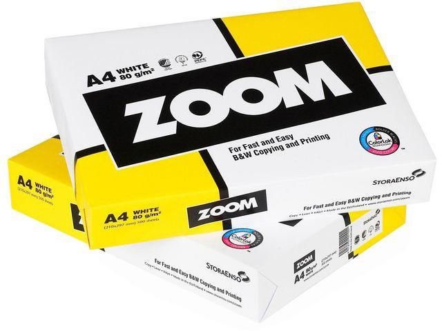 Hålat kopieringspapper Zoom
