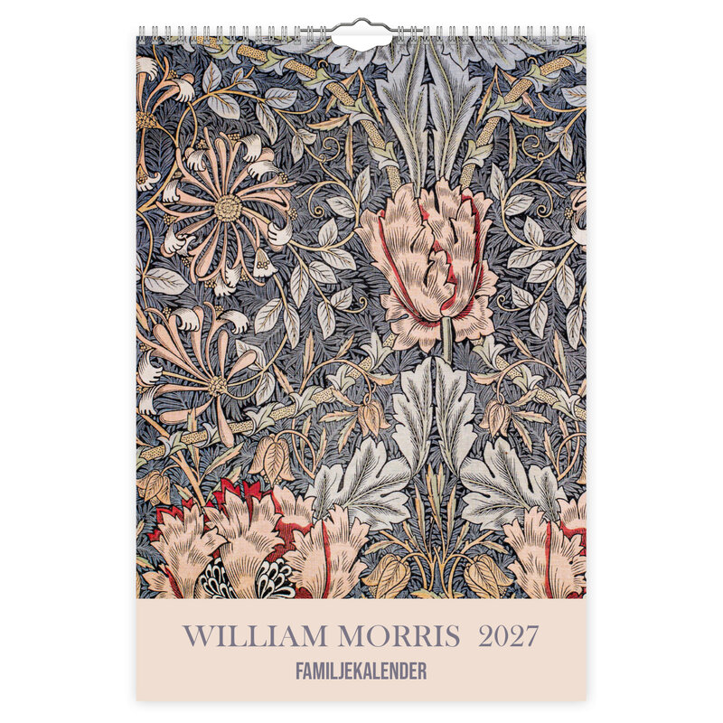 Familjekalender William Morris 2027