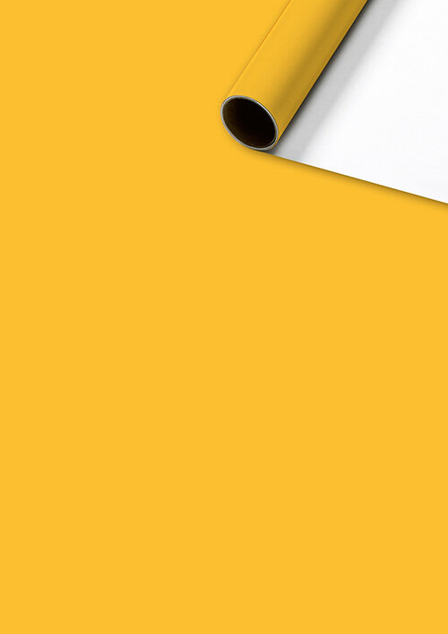 Presentpapper 70 cm x 2 m Orange