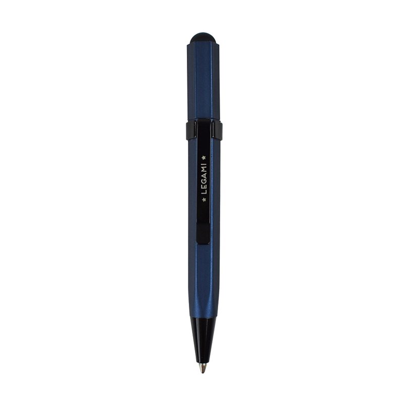 Mini Touchscreen pen, blå metall