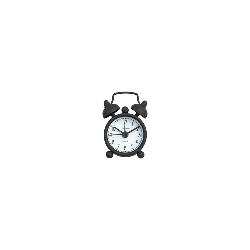 Mini Tick Tock väckarklockor, svart