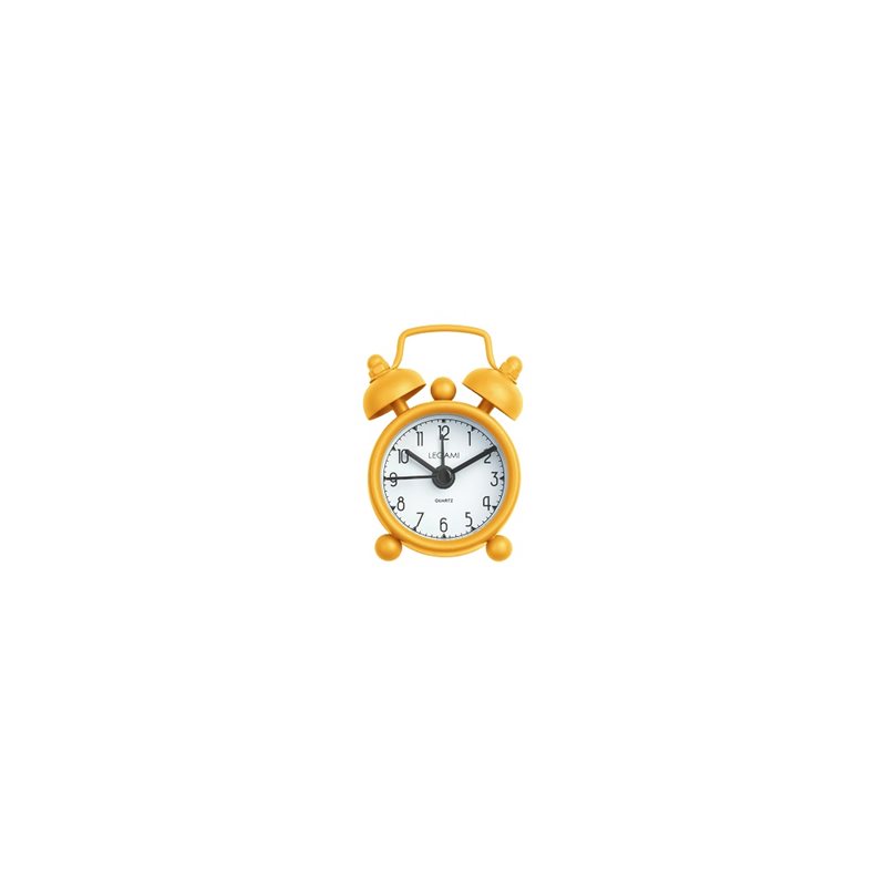 Mini Tick Tock väckarklockor, gul