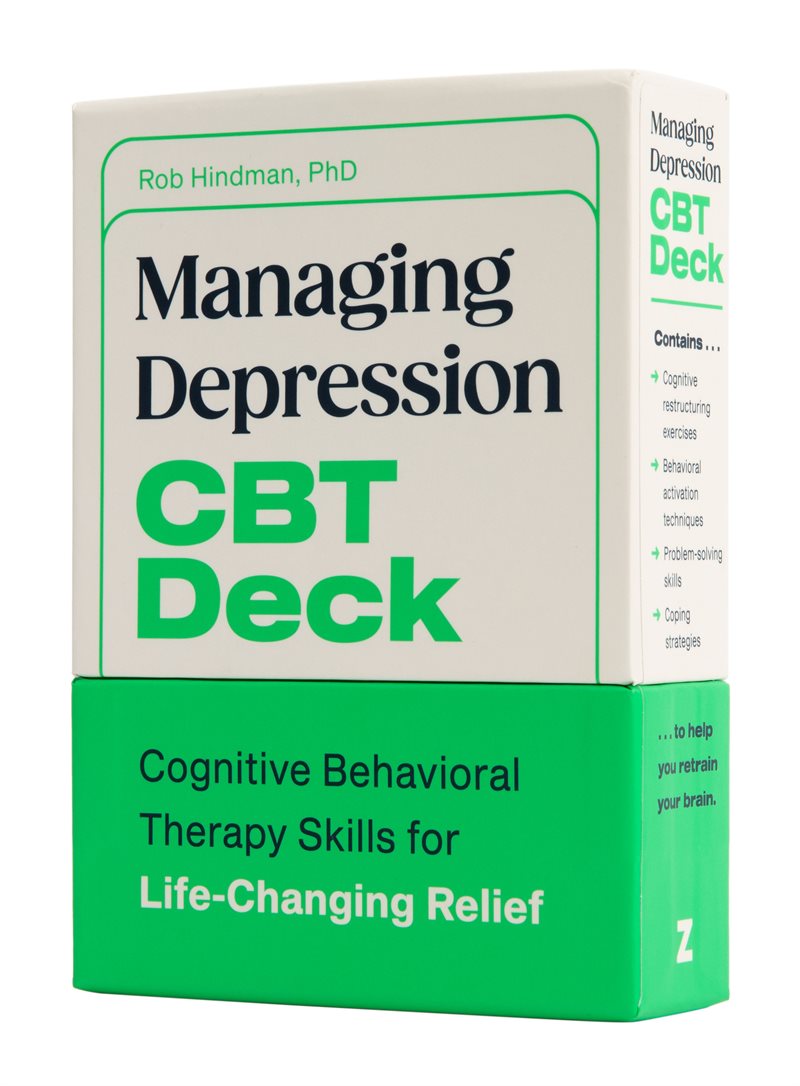 Managing Depression CBT Deck: Cognitive Behavioral Therapy Skills for Life-Changing Relief