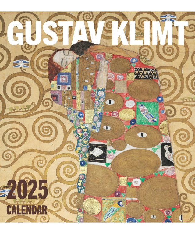 Gustav Klimt CAL25128: 2025 Wall Calendar