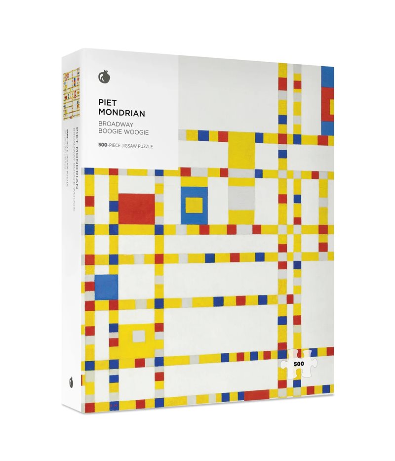 Piet Mondrian: Broadway Boogie Woogie 500 Piece Puzzle