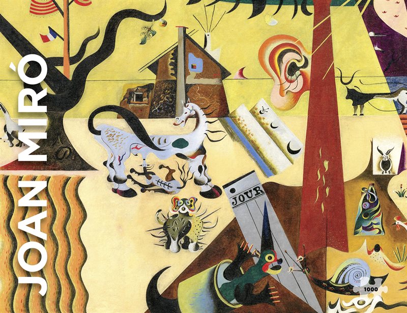 Joan Miró: The Tilled Field 1000-Piece Jigsaw Puzzle
