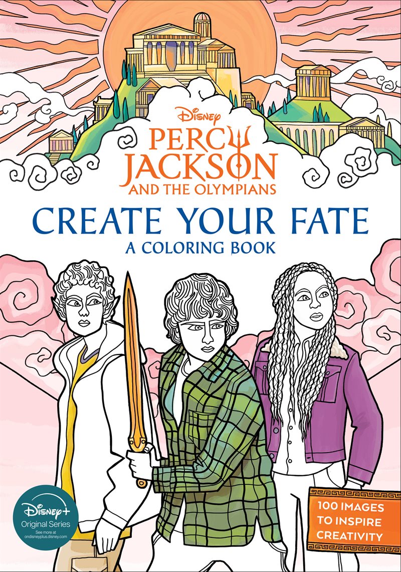 Percy Jackson and the Olympians: Create Your Fate: A Coloring Book