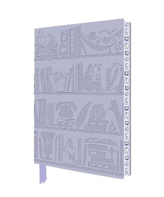 Moomin Bookshelves Artisan Art Notebook (Flame Tree Journals)