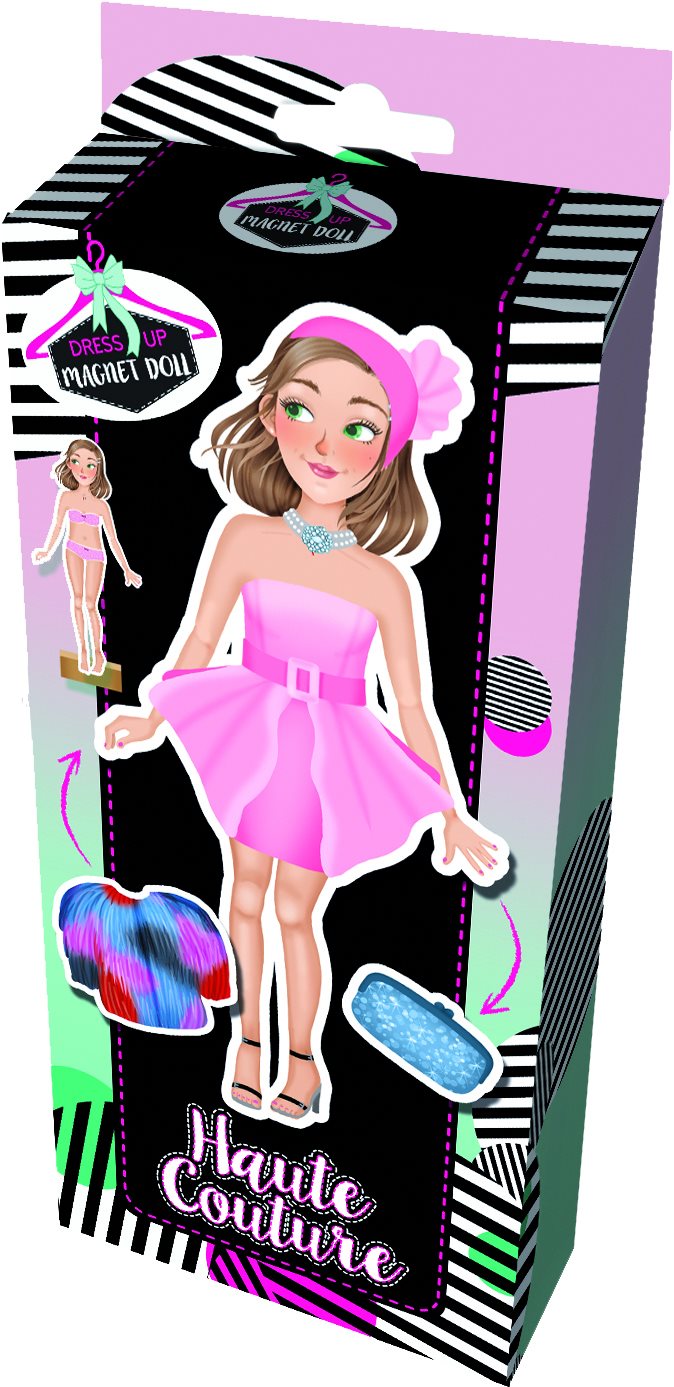 Dress up magnet doll - Haute Couture
