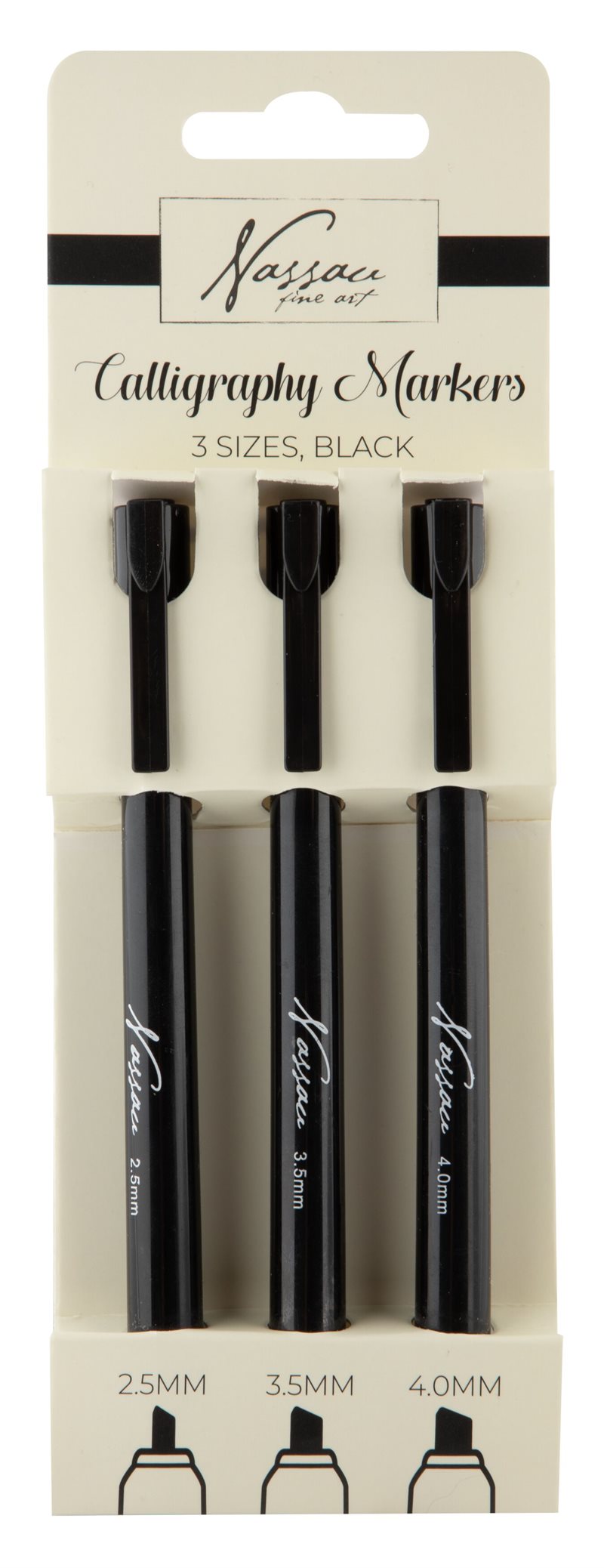 Kalligrafipennor : 3 st