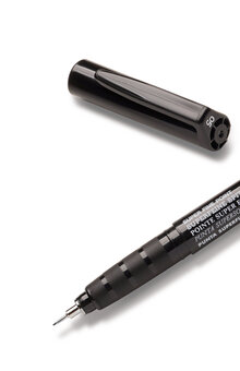 Märkpenna perm. PENTEL super fine svart