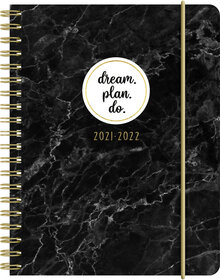Kalender A6 Marble