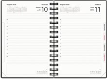 Kalender 2026 Dagbok svart PP-plast