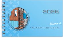 Kalender 2026 Veckokalendern Humor