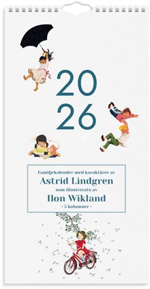 Familjekalender 2026 Ilon Wikland