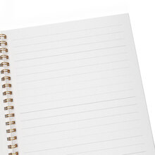 Anteckningsbok A5 William Morris Honeysuckle röd