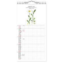 Familjekalender Växter 2027