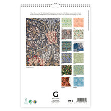 Familjekalender William Morris 2027