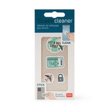 Screen cleaner stickers, Travel